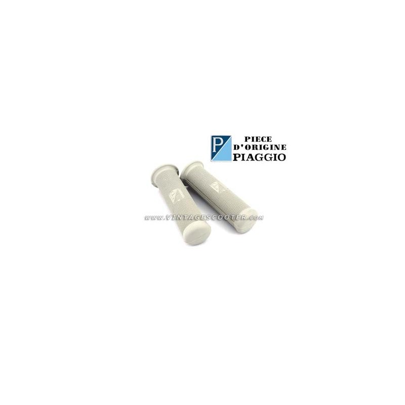  Revêtements (jeu) avec collerette Gris beige origine Piaggio Diamètre 24 mm 